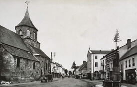 Historisches Foto von Bourg-Lastic